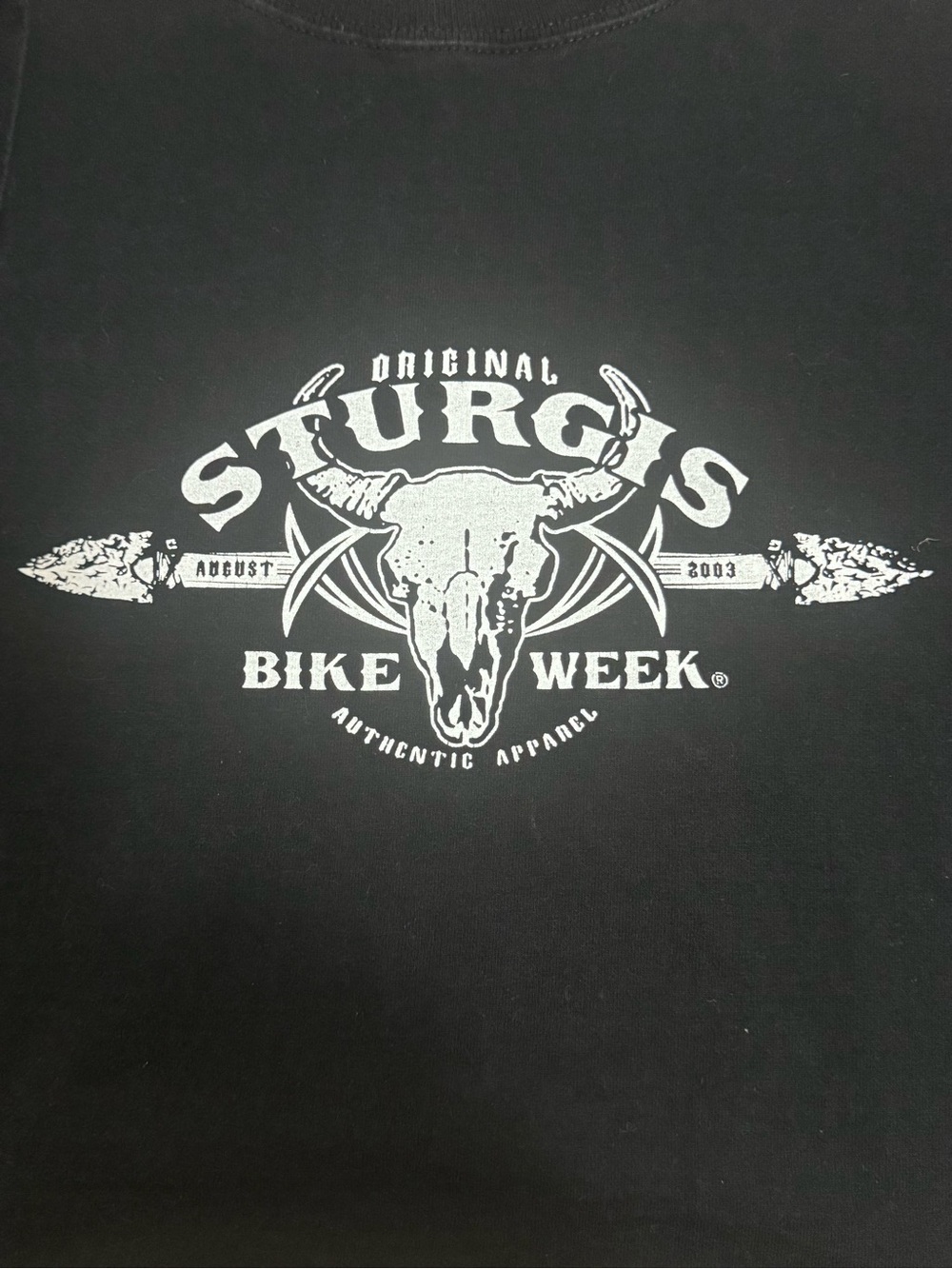 Big & Tall Men’s 3XL…..
STURGIS BIKE WEEK 2003